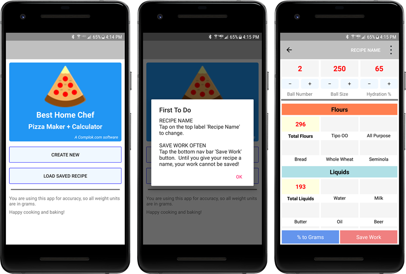 PizFirstScreens