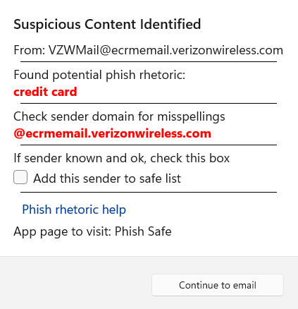 PhishScanWarning
