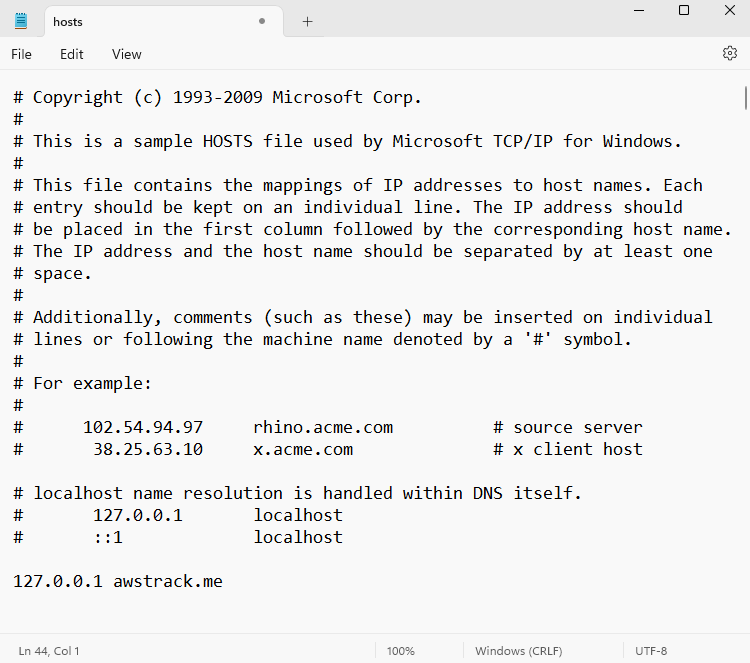 hostFile